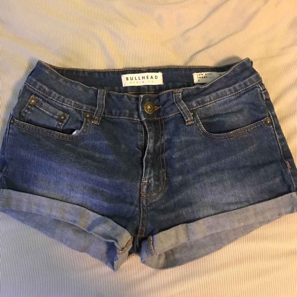 Jean shorts from pacsun
